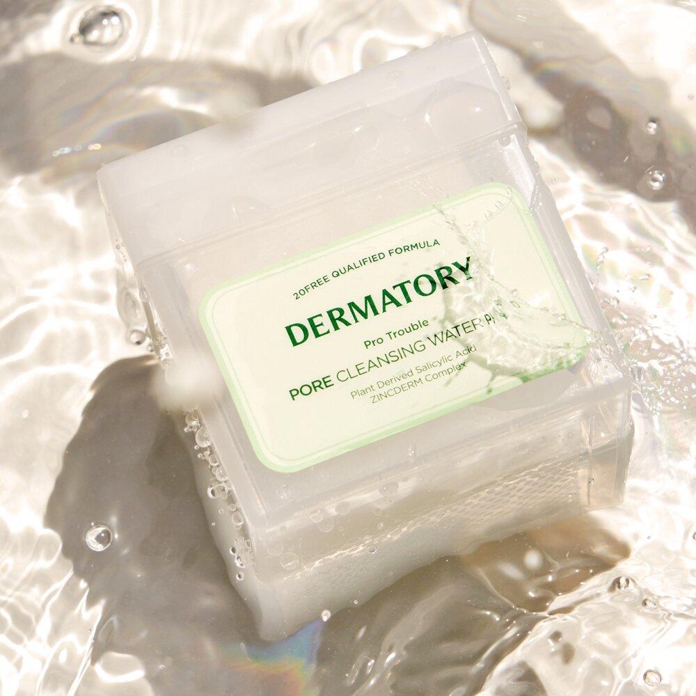 Dermatory Pro Trouble Pore Cleansing Water Pad, 100 подушечек, специальный набор