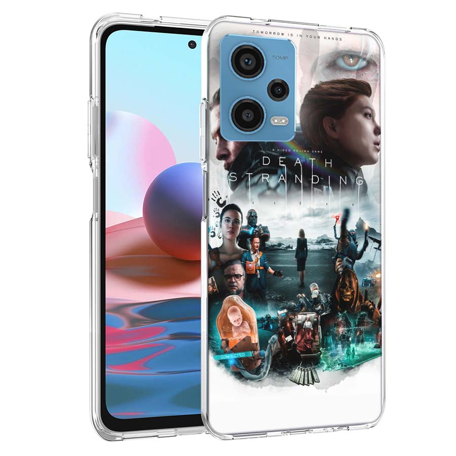 Чехол для телефона Game Death Stranding для Redmi Note 13 12 14 15 Pro Plus 13R 11 11T 11E 11S 10 Pro 10S 9 9S Чехол Cell Прозрачный ТПУ Capa