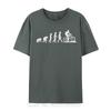 Downhill Mtb Evolution Mountain Bike Oversized Men T-shirts Downhill Mountain Bike Unisex cotton Tshirt Fitness Tees tops
