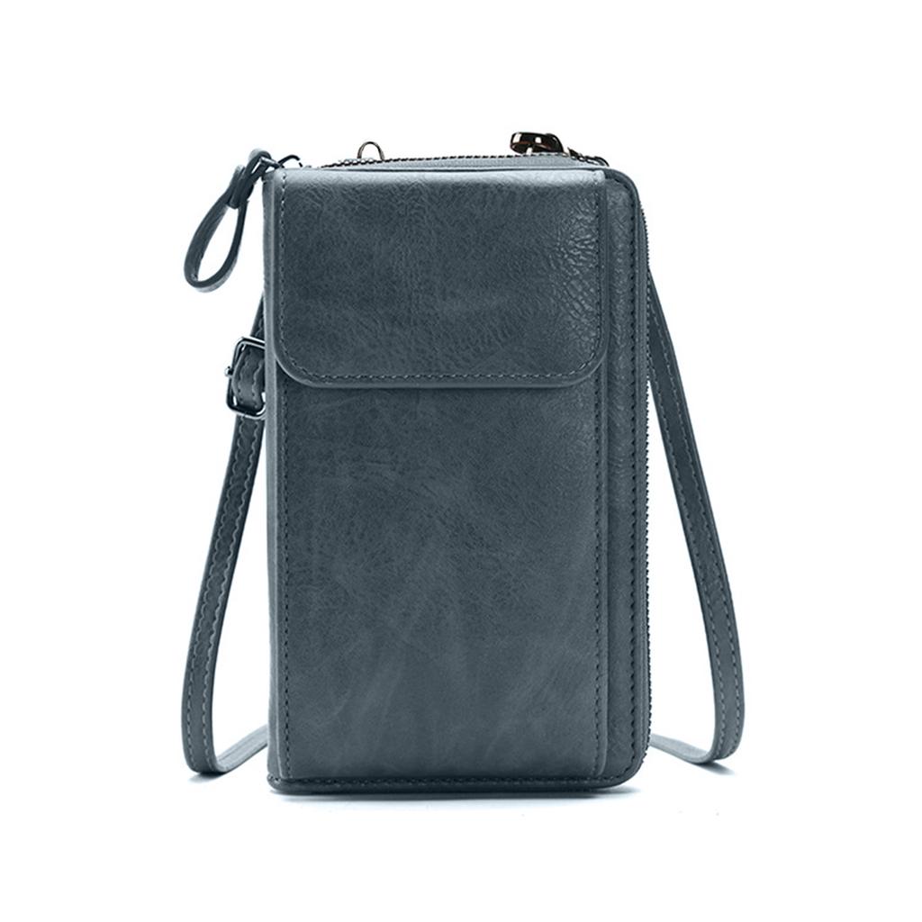 2025 Досуг Мягкая кожаная сумка для мобильного телефона для женщин, маленькая и универсальная маленькая сумка для мелочи, модная сумка через плечо на одно плечо