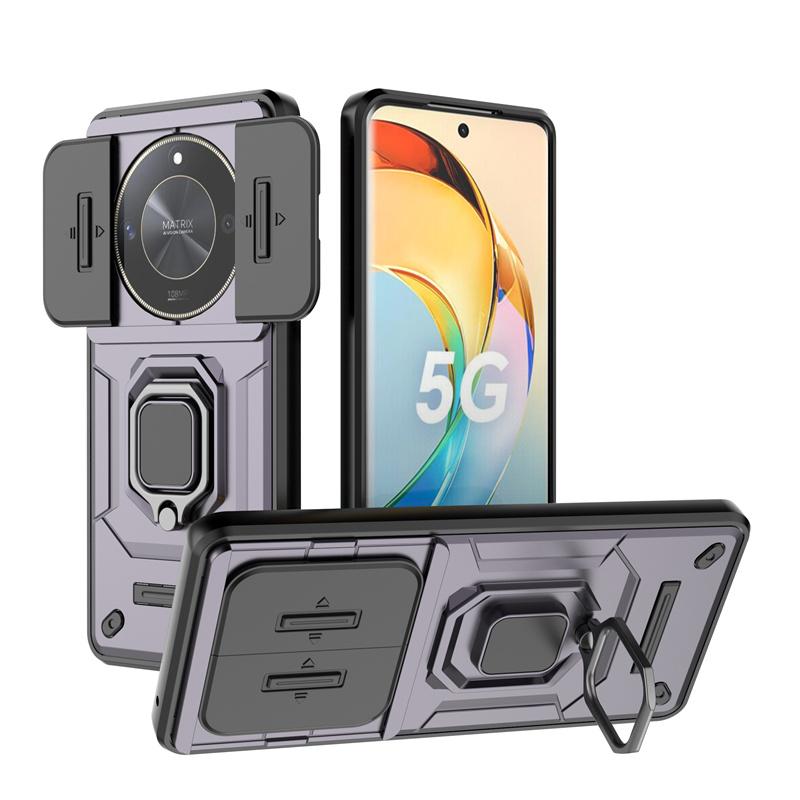 Для Honor X9b 5G чехол противоударный металлический магнитный кольцо бронированный чехол для Honer X9a X40 X50 X50i X 9b слайдер камера телефон чехлы Fundas