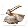 Орнамент в виде птицы пеликан ретро смола ключ ювелирные изделия хранение тукан прихожая гостиная чайный столик домашнее искусство и ремесла креатив