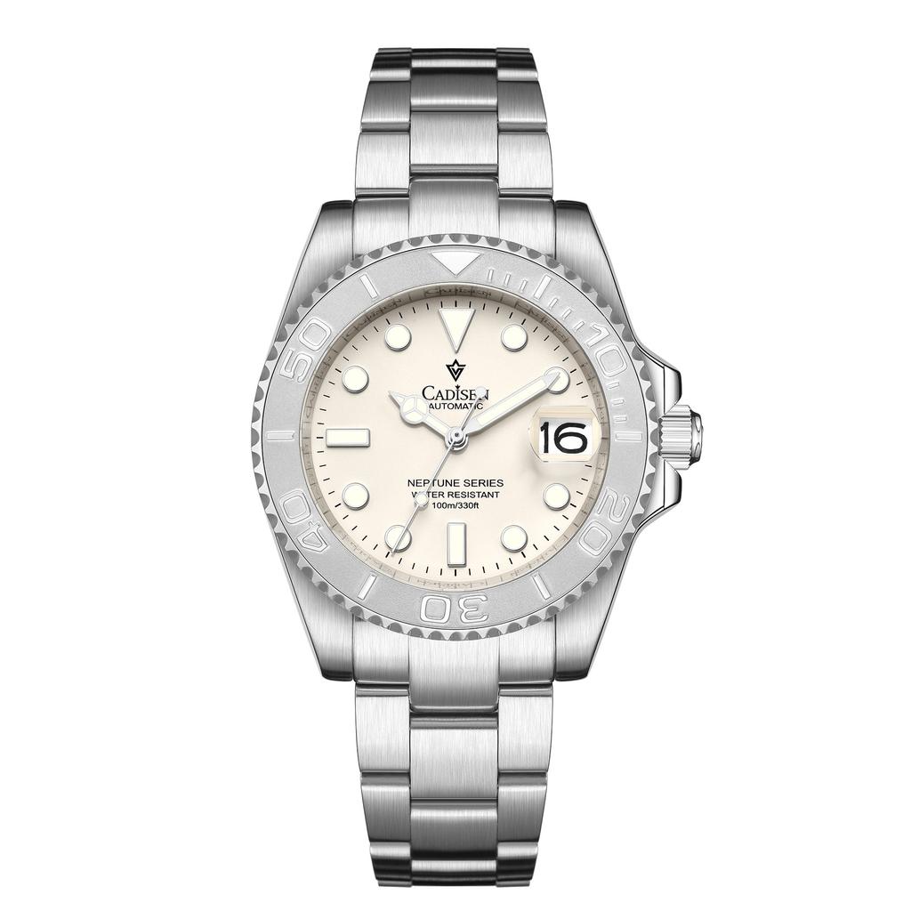 Cadisen 8210 New TOP Brand Luxury Men's Watch With Box Neptune Series Water Resistant 100m/330ft Automatic Men's Mechanical Watches