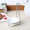 Stainless Steel Soup Ladle Holder Removable Prevent Drips Eating Hotpot Soup Spoon Rack