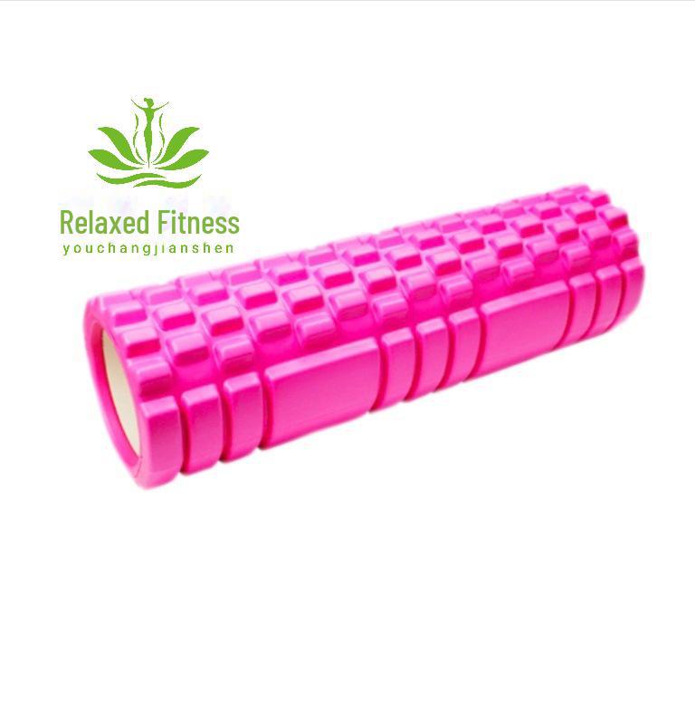 45cm EVA Foam Roller with Textured Surface for Muscle Massage and Relaxation