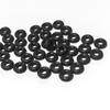 50PCS Black Washer Gasket Set Nitrile Rubber Rubber O Ring Set  Air or Gas Connections