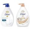 Гель для душа Dove 1 л [Красота + Кокос] 2 шт.