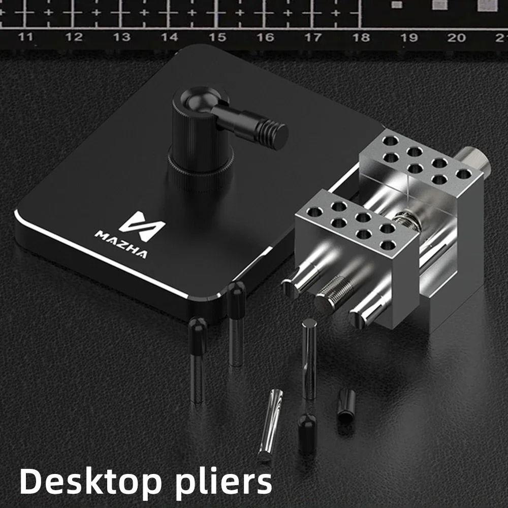 Precision Clamp Mini Table Vise Model Building Mini Vise DIY 2in1 Bench Vise  Children Adult