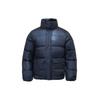 Li Ning Wade Series Warm Stand Collar Down Jacket Men Outerwear Deep-Navy-Blue AYMQ035-1