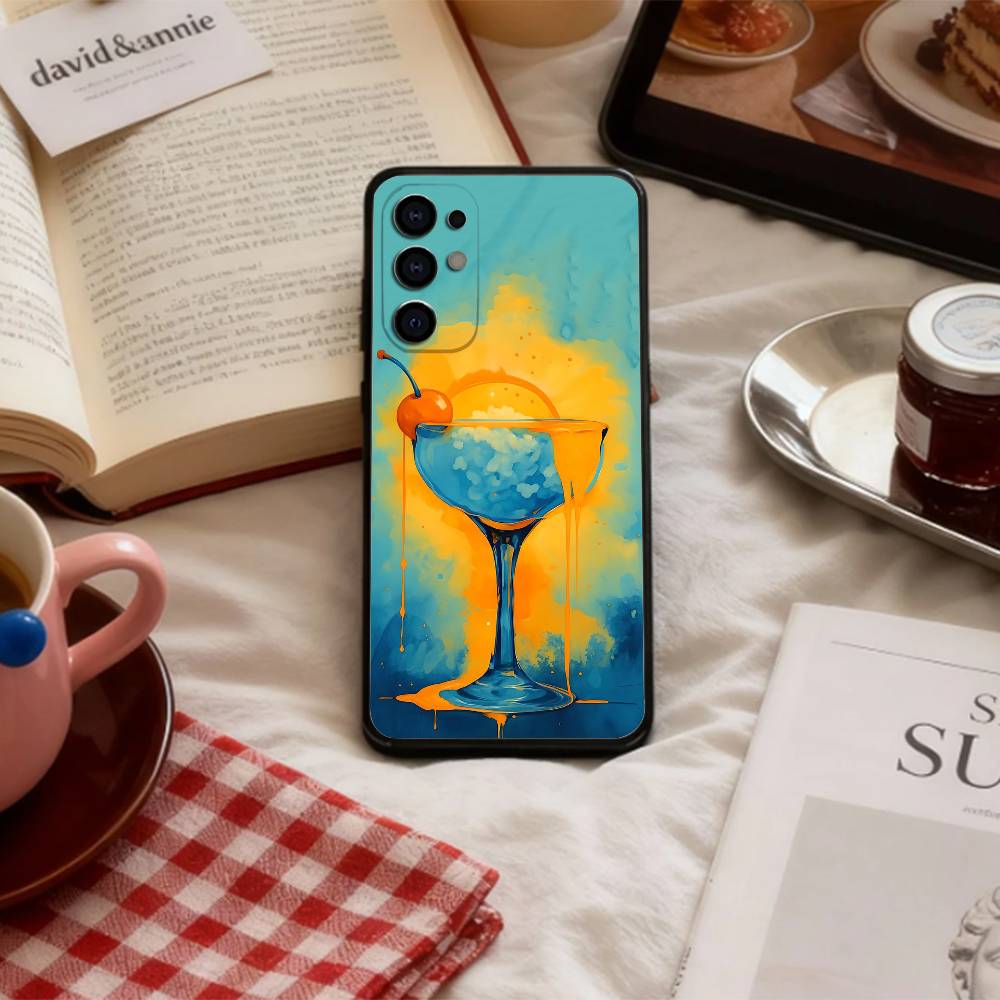 B-ballerina in flat Illustration style Phone Case For Samsung S 25,24,23,22,30,21,10,9,Ultra,Plus,Lite,FE,4,5 G Soft Black Case