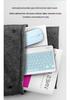 Bluetooth-клавиатура для iPad, телефона, планшета – 10-дюймовая, перезаряжаемая, совместимая с Apple, для настольного ввода