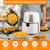 Air Fryer Rack Stainless Steel 3 Layer Air Fryer Stand Evenly Heated Baking Basket Tray Stackable Grilling Rack for Baking