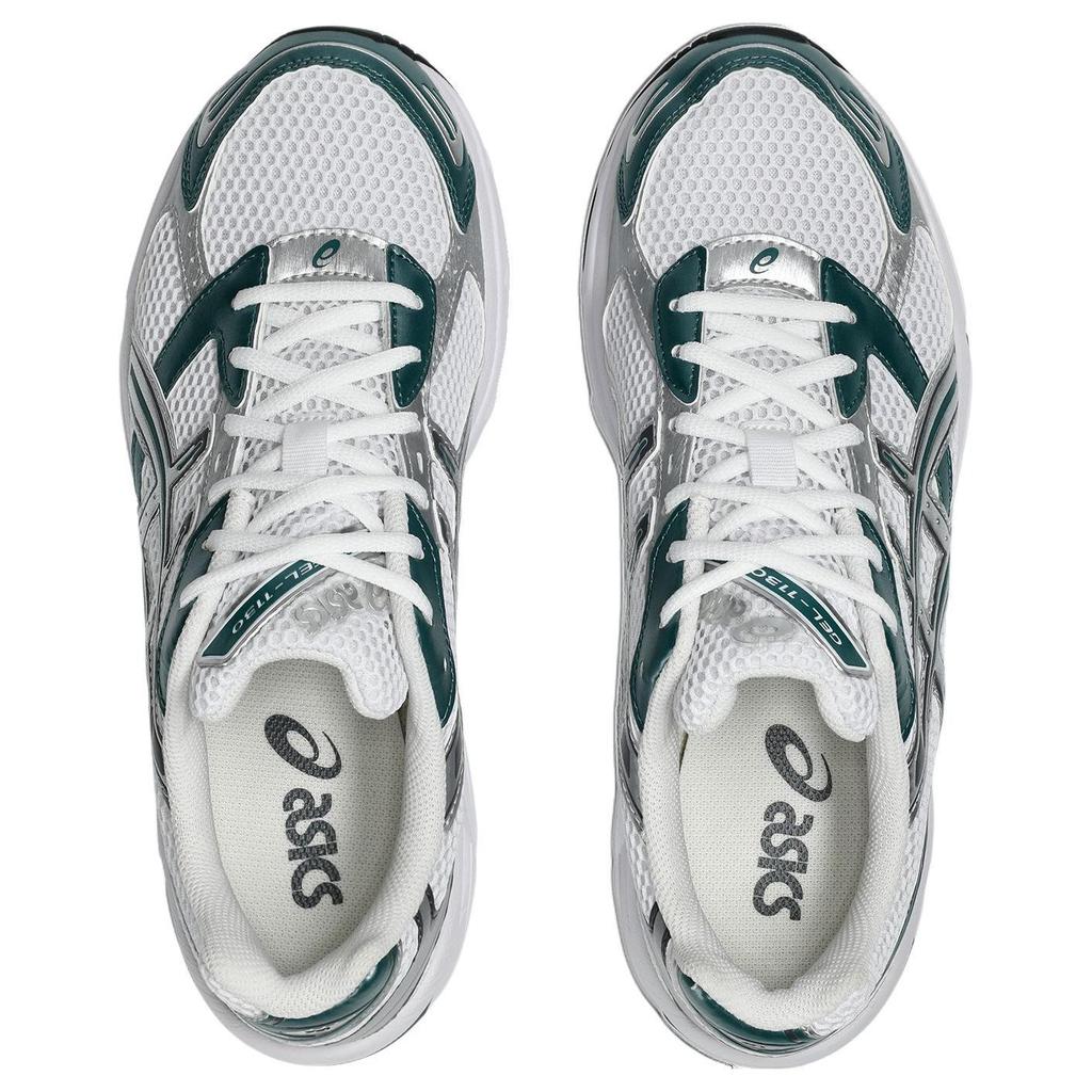 Asics Gel 1130 White Dark Neptune Unisex Sneakers Green 1201A256-121