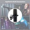 Professional Dynamic Vocal Microphone SM7B with Smooth Frequency Response for Studio Recording and Broadcasting