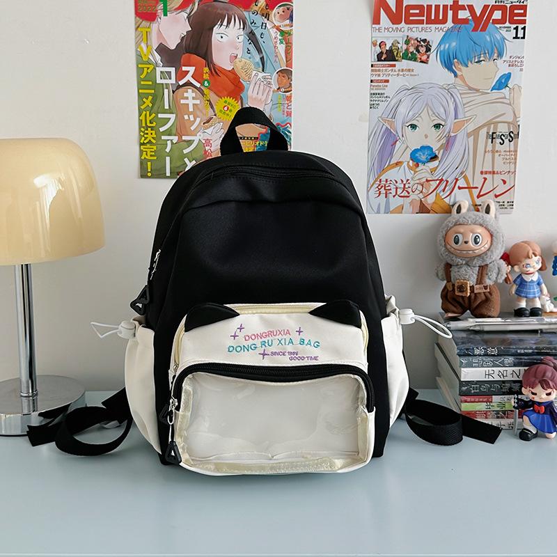 The New Schoolbag Is High-value, Fresh and Sweet, Candy-colored Backpack, Lightweight and Large-capacity Backpack for Junior High School Students.