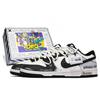 Кроссовки для скейтбординга Nike Dunk Женские Низкие Серый/Белый/Черный CW1590-100(КомандаМ-С-КОРОБКА)