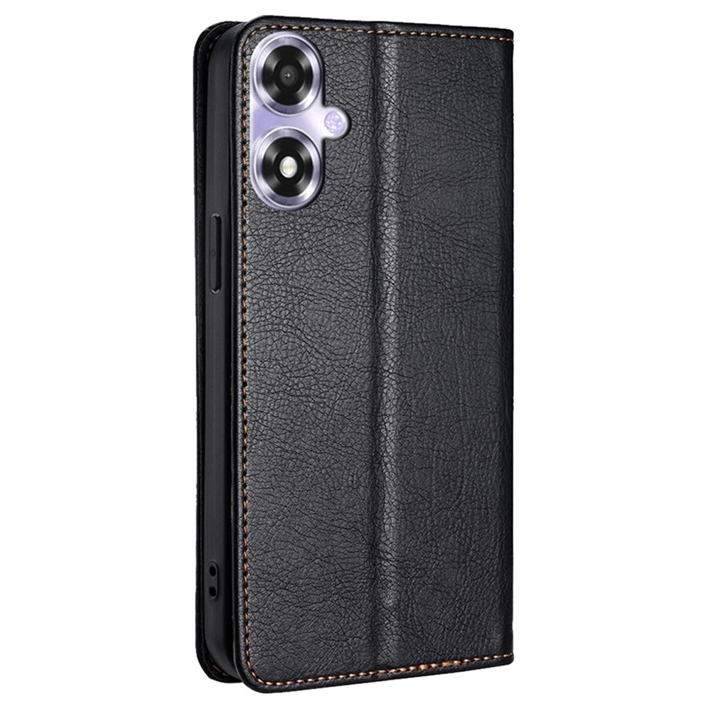 For Oppo A2m 5G/A2x 5G Case Wallet Card Slots Anti-scratch PU Leather Magnetic Cell Phone Cover