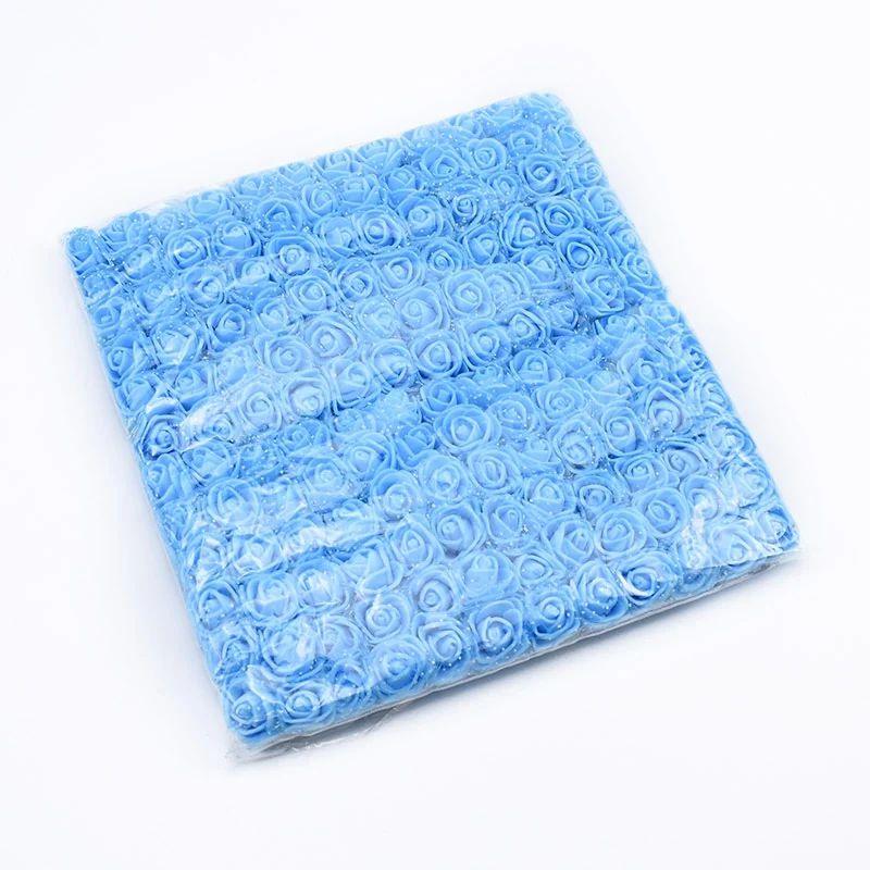 144 шт. Искусственный цветок из пенопластовой пряжи Роза Защита от ультрафиолета для улицы Рождественская садовая арка Венок Свадебный фестиваль Дом своими руками Коробка конфет