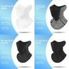 Cycling Face Mask Breathable Nylon With Reflective Strips For Outdoor Sports And Sun Protection