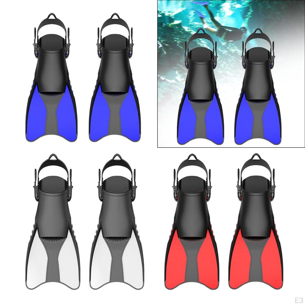 Ласты для дайвинга Регулируемые легкие пловцы для команд мужчин и женщин