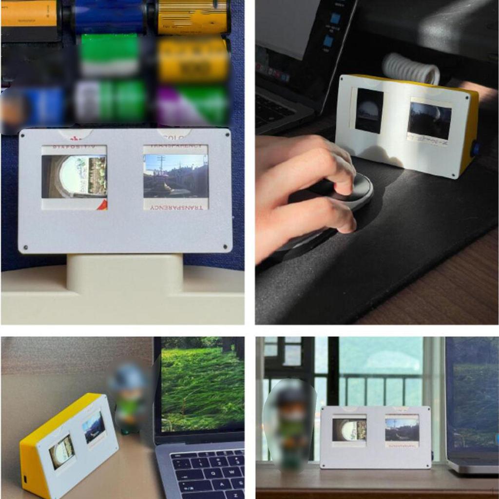 Просмотрщик пленки 135 Перезаряжаемый Подарок Универсальный Профессиональный Высокопроизводительный Зарядка Type C Портативный