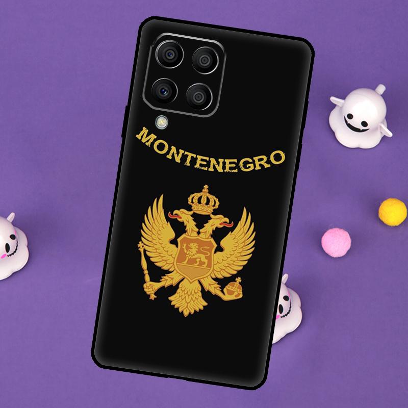 Чехол Флаг Черногории для Samsung Galaxy M55 M15 M33 M13 M23 M53 M31 M51 M14 M34 M54 M20 M30s M52 M32