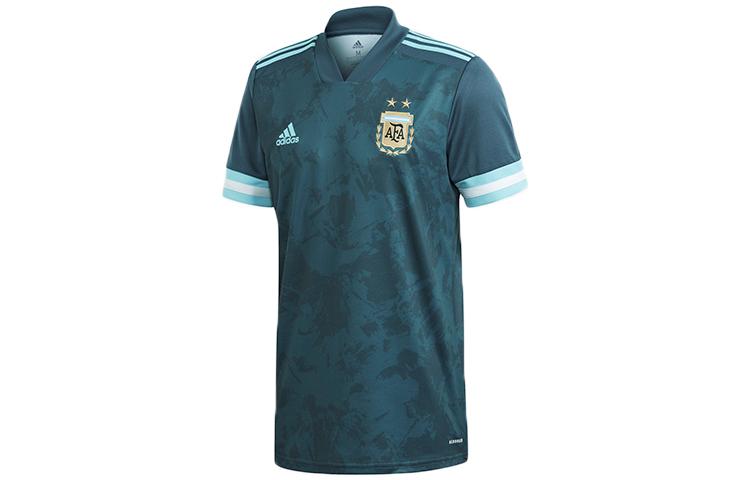 adidas Футболка сборной Аргентины Фан-версия Мужская Сине-зеленая GE5473
