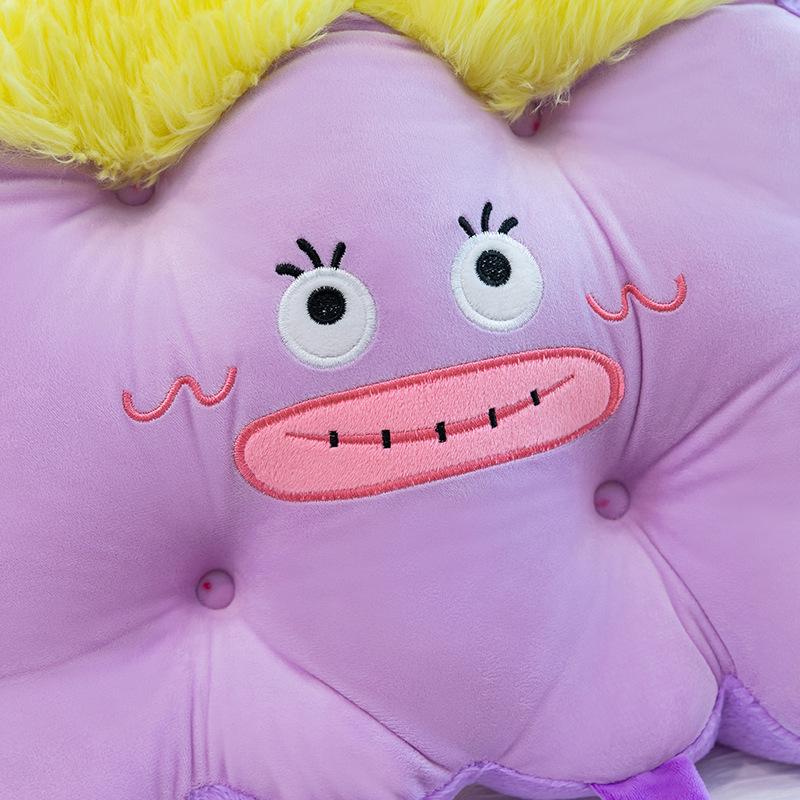 Мультяшная Милая Напольная Футон-Матрас - Подушка-Сиденье Татами для Эркерного Окна с Поддержкой Поясницы Дизайн Печенья