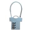 Cute Portable Combination Lock Zinc Alloy Clothes Shaped Padlock for Suitcase Filing CabinetSilver