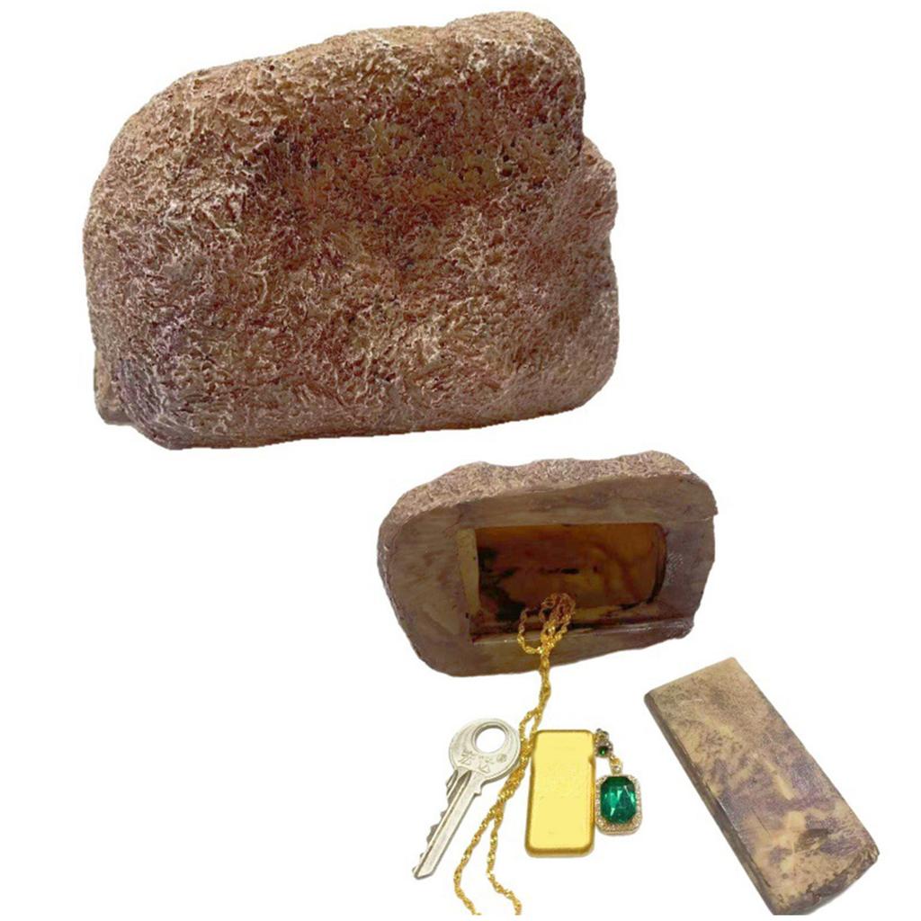 Натурально выглядящий полимерный фальшивый камень держатель для ключей для улицы, сада, незаметный ящик для хранения ключей, украшений, наличных денег, сейф для сокрытия