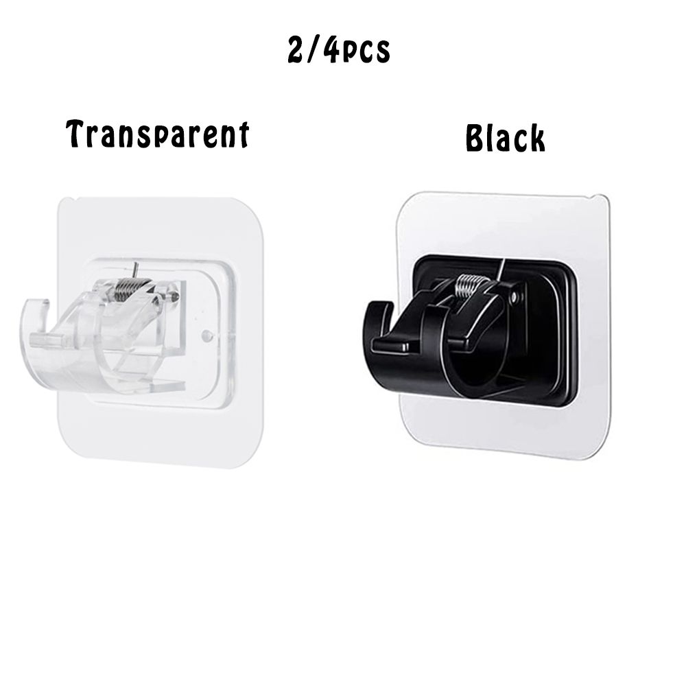 Rack Free Punching Powerful Curtain Rod Brackets Door Hanger Curtain Rod Holder Rod Hanging Clip