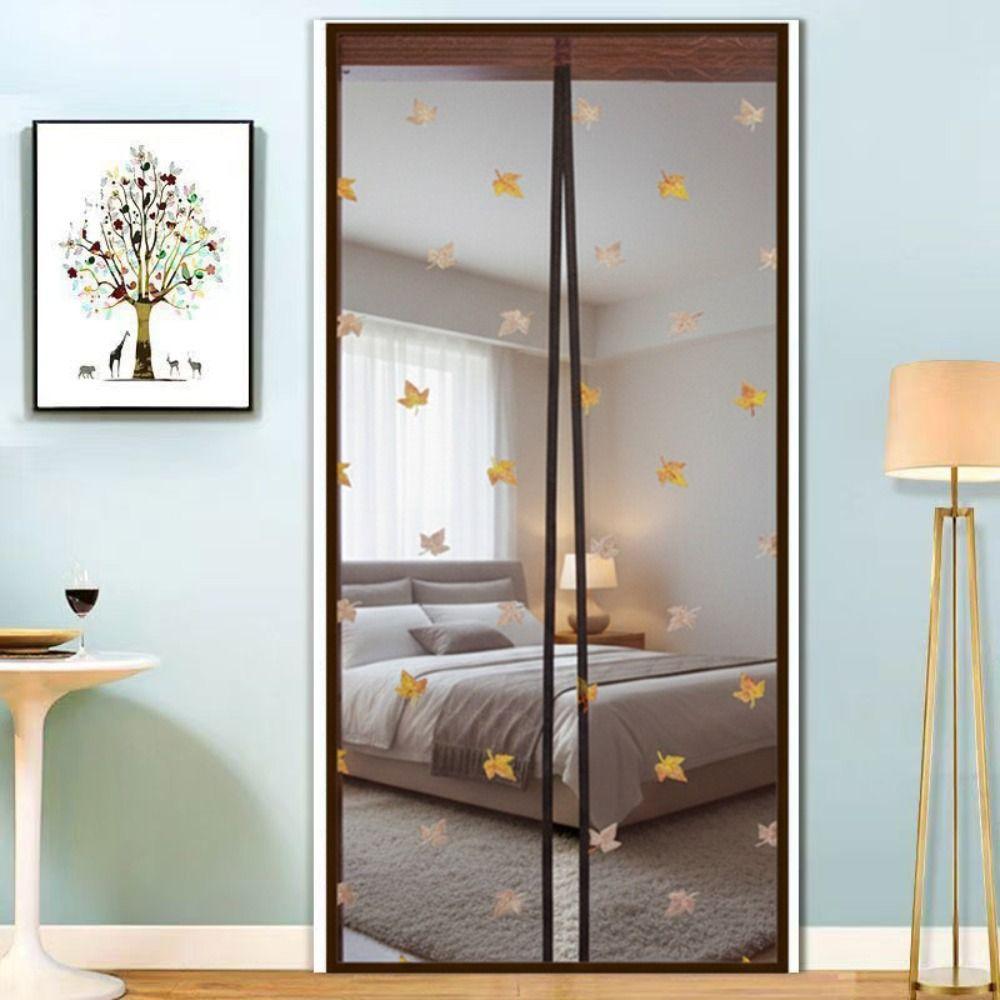 No Punching Mosquito-proof Door Curtain Well-ventilated Anti Mosquito Net Mesh Door Curtain  Patio