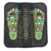 Hililand Reflexology Mat Foot Massage Mat Blood Circulation Relieve Pain Simulation Stone Mat