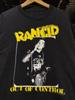Винтаж 00-х Rancid Out Of Control Черная Унисекс Футболка Все Размеры