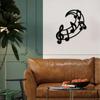 Music Note Wall Art Instruments Metal Sign for Home Décor Ideal for Bedroom and Music Room Perfect Holiday Gifts