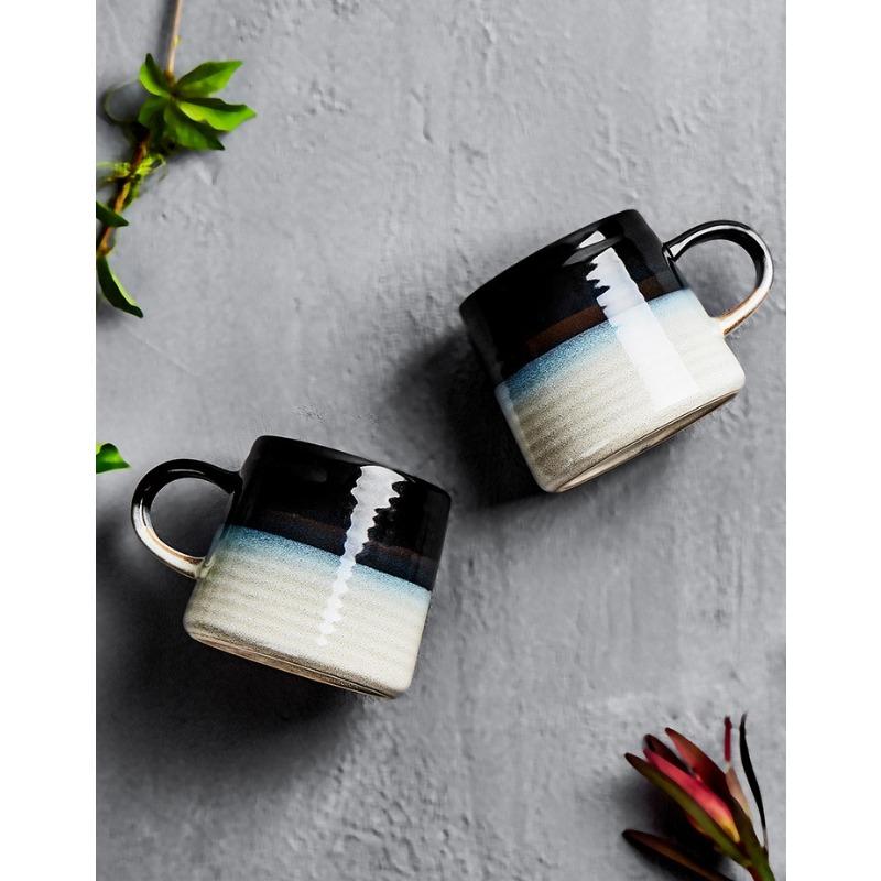 Большая керамическая кофейная кружка, ручная работа, керамическая кружка, чайные чашки с ручкой для домашнего офиса, кофейные чашки, можно мыть в посудомоечной машине и мыть в микроволновой печи