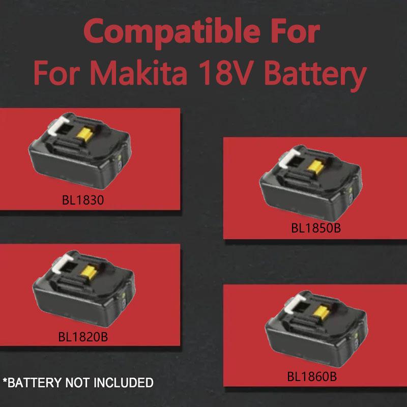 Горячий автомобильный усилитель пускового устройства для литий-ионного аккумулятора Makita 18 В, 8 калибров, 6,5 футов, кабели зажигания автомобильного аккумулятора, комплекты аварийного питания