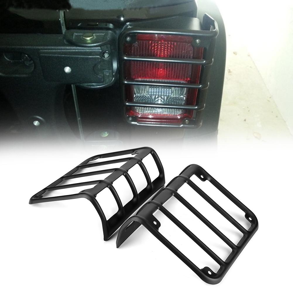 1 пара защитных кожухов задних фонарей для Jeep Wrangler