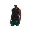 Under Armour Iso-Chill однотонная безрукавная спортивная футболка для бега для мужчин, черные 1377875-001