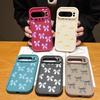 Bowknot Pattern Soft Silicone Case For Google Pixel 9 Pro XL 8A 8 7 Pro Lens Protection Shockproof TPU Matte Phone Cover