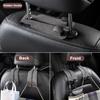 Amelity 4 Pack Car Purse Hook, Car Hooks For Purses And Bags Cute, Headrest Hooks For Car (Grey-4 Pack)