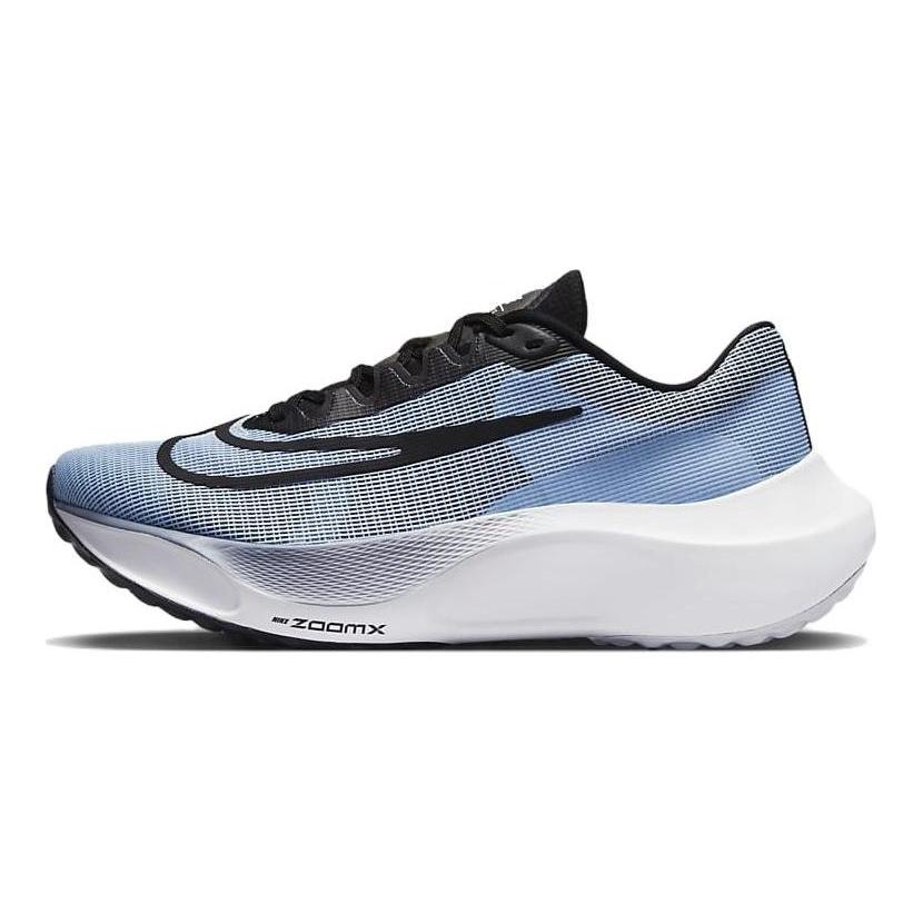 Nike Zoom Fly 5 Cobalt Bliss Мужские кроссовки Сине-Белые Пепельно-Сланцевые DM8968-401