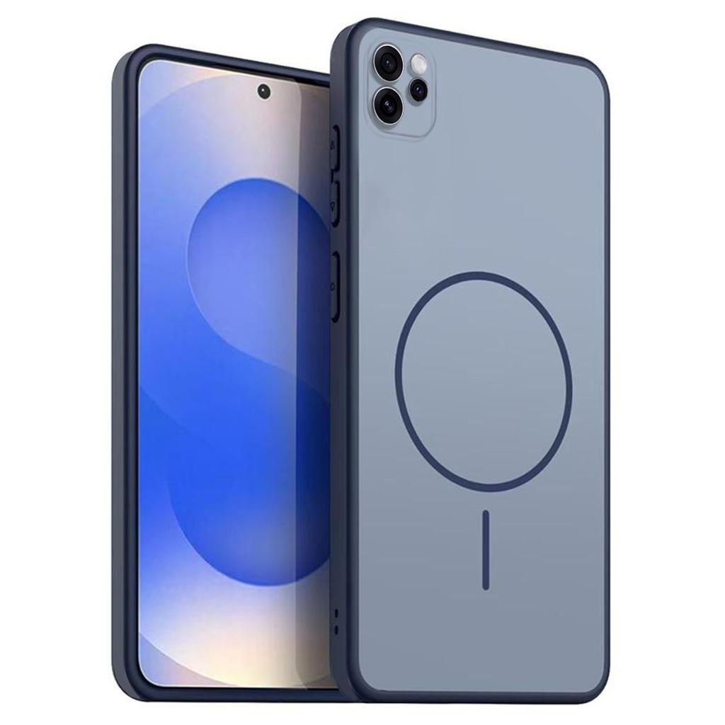 Однотонный матовый чехол из ТПУ для OPPO Reno15 Pro Max 5G Декоративный чехол с принтом кольца в стиле MagSafe