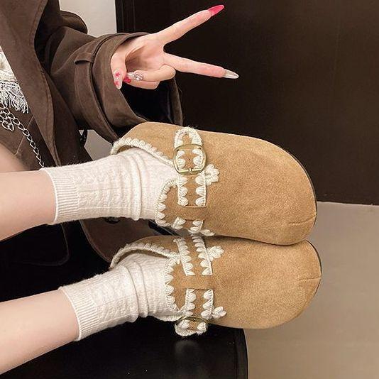 Баотоу тапочки женские повседневные Birkenstock с ретро ежедневной юбкой полутапочки