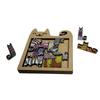 Irregular Cat Wooden Puzzle Expressive Puzzle Toys Unique Animal Shapes Relax Gift Decorative Art Piece Brain Teaser Game