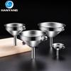 HANYANG 304 Stainless Steel Funnel Practical Kitchen Gadgets Oil Drain Wine Funnel