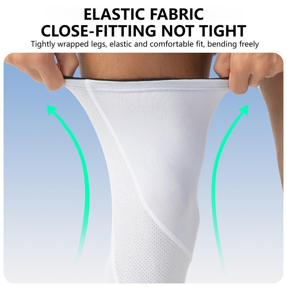 GTUBIKE Sports Compression UV Long Leg Sleeves for Running Basketball Football Cycling and Other Sports for Men and Women