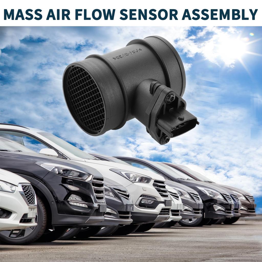 TUCKBOLD Сборка датчика массового расхода воздуха для Hyundai Elantra, прочный номер детали 2816427000 | 1 внутренний датчик MAF для Hyundai Santa Fe