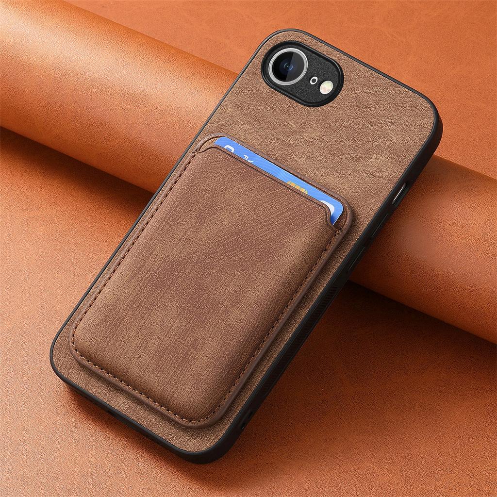 For Leather Case for For Iphone 16E 16e SE4 Magnetic Wallet Card Pocket Cover for For Iphone 16E 16 Pro Max 14 1 Plus 13 12 11