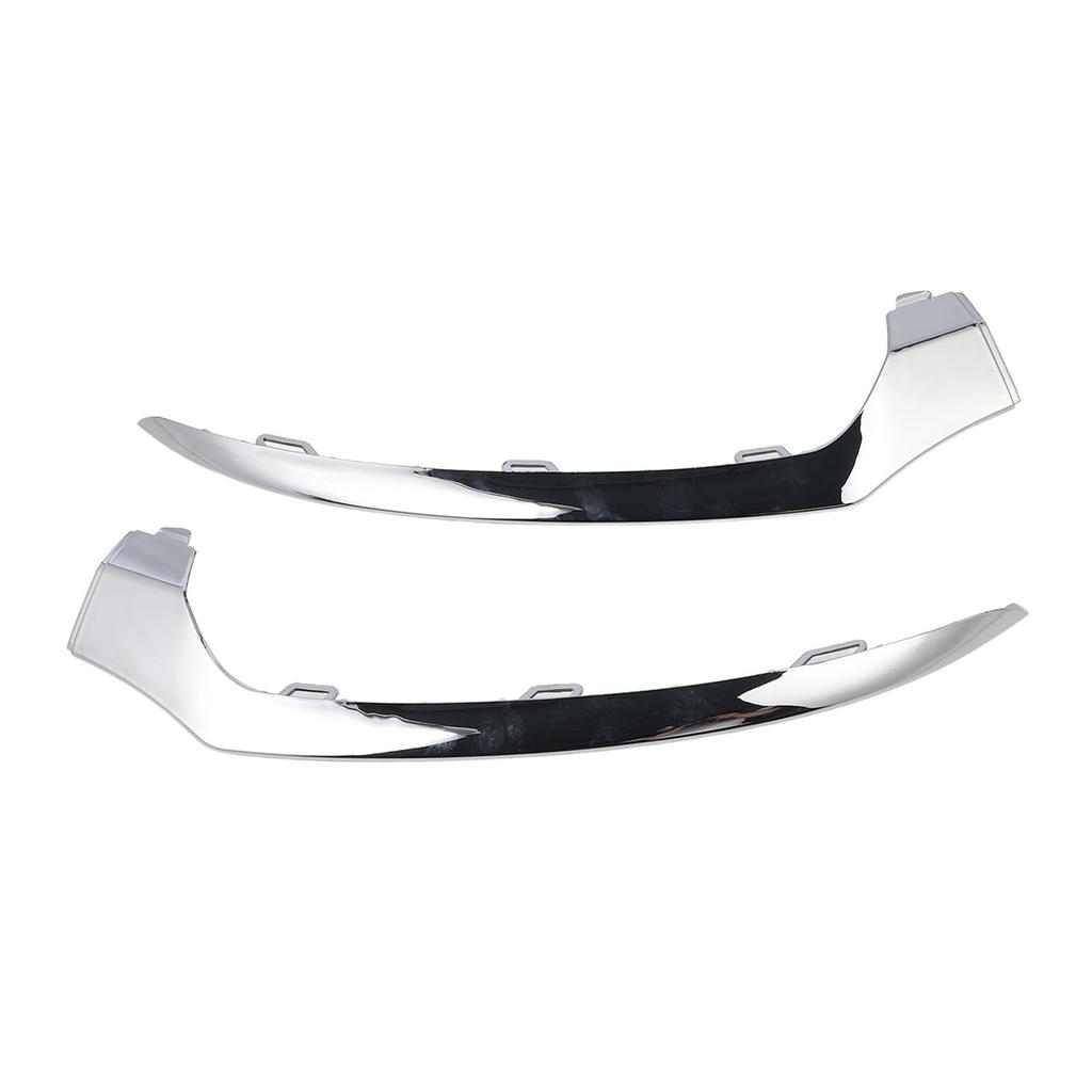 2 шт. хромированная нижняя отделка переднего бампера 2058851374 замена для Benz C-Class W205 C205 A205 S205